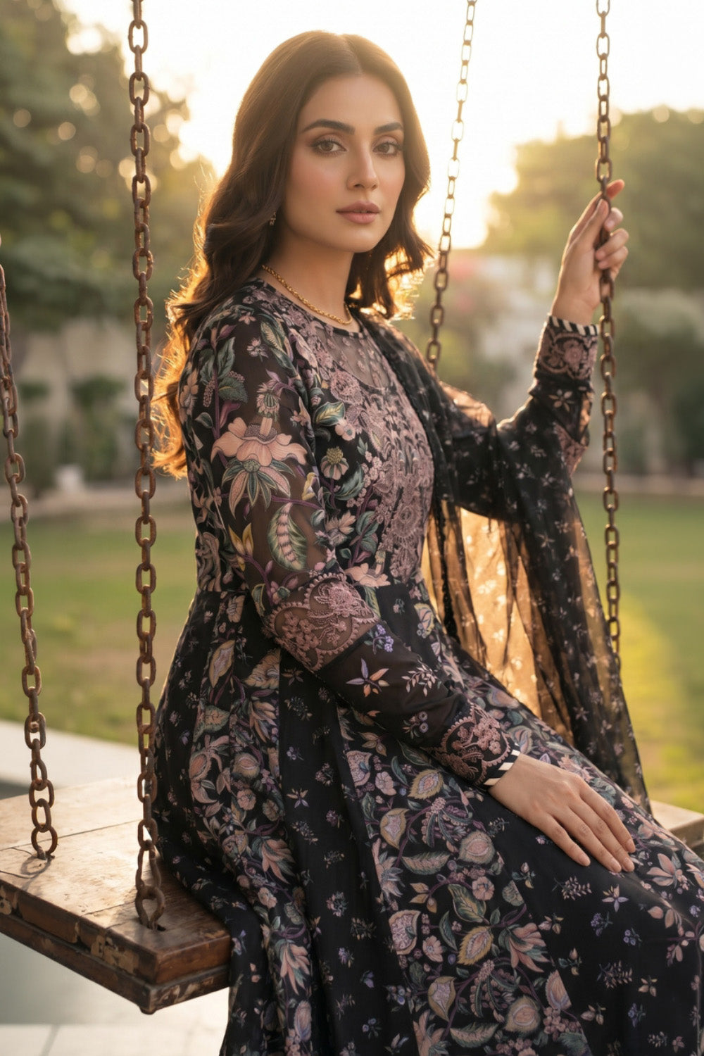2 Piece - Embroidered  Lawn Suit - 1018