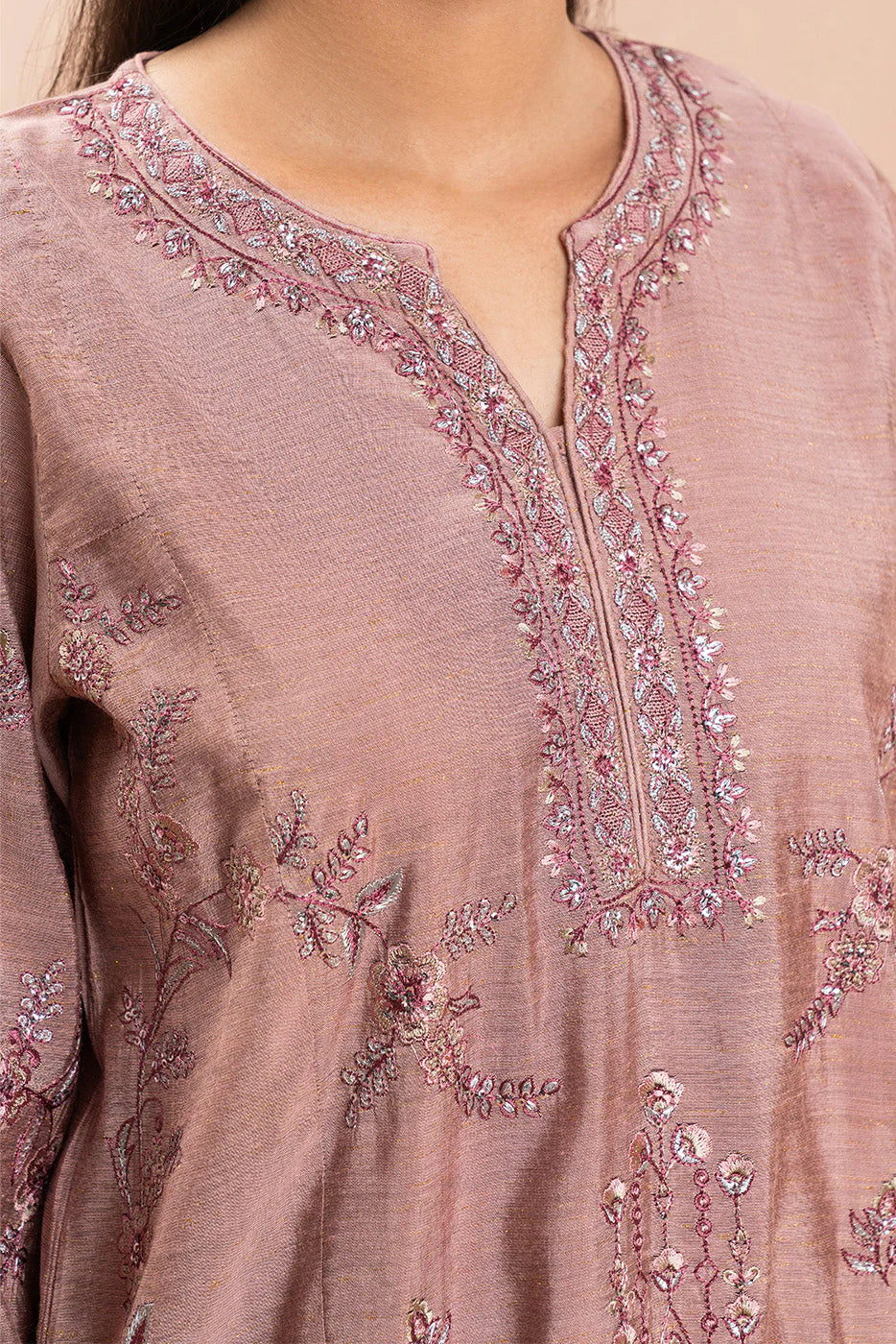 3 Piece - Embroidered  Lawn Suit - 1006