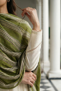 2 Piece - Textured Lawn Suit  - 1013