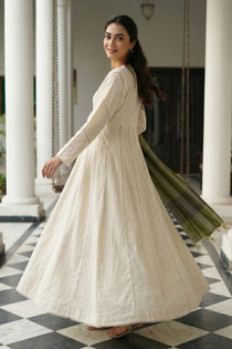 2 Piece - Textured Lawn Suit  - 1013