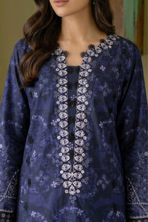3 Piece - Embroidered  Lawn Suit - 1011