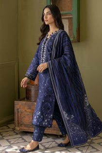3 Piece - Embroidered  Lawn Suit - 1011