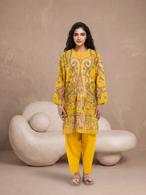 2 Piece - Printed  Lawn Suit - 1004