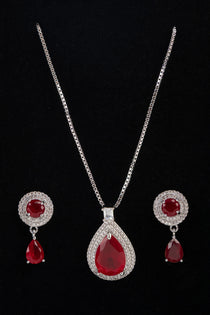 Locket Set - Red - 1044