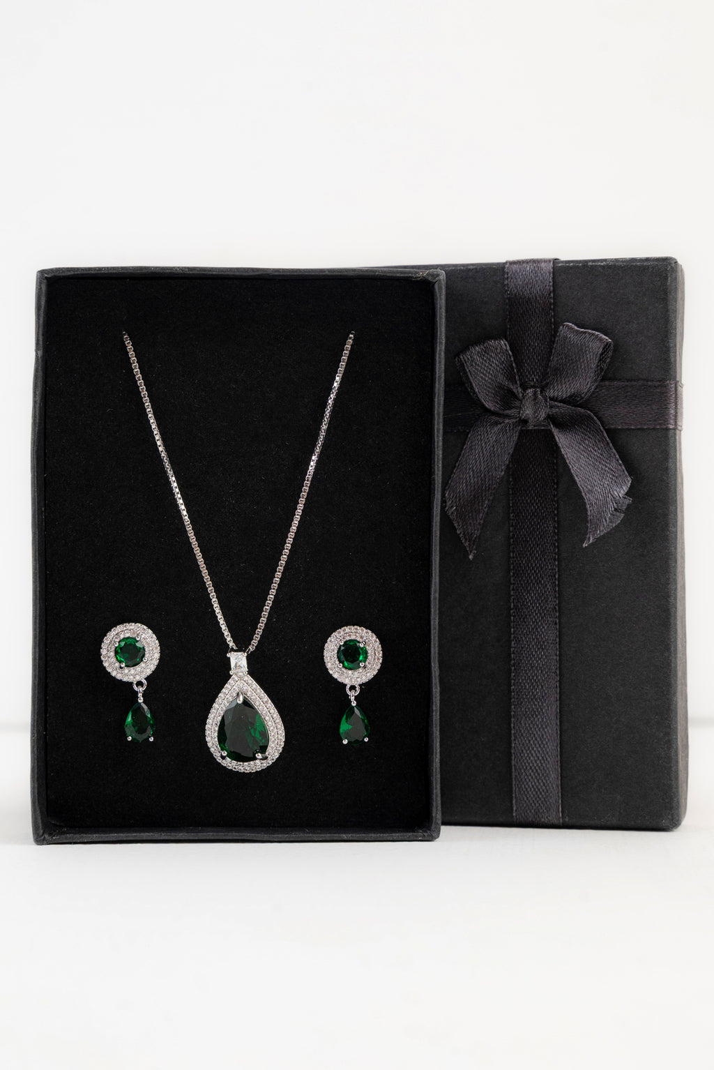 Locket Set - Green - 1043