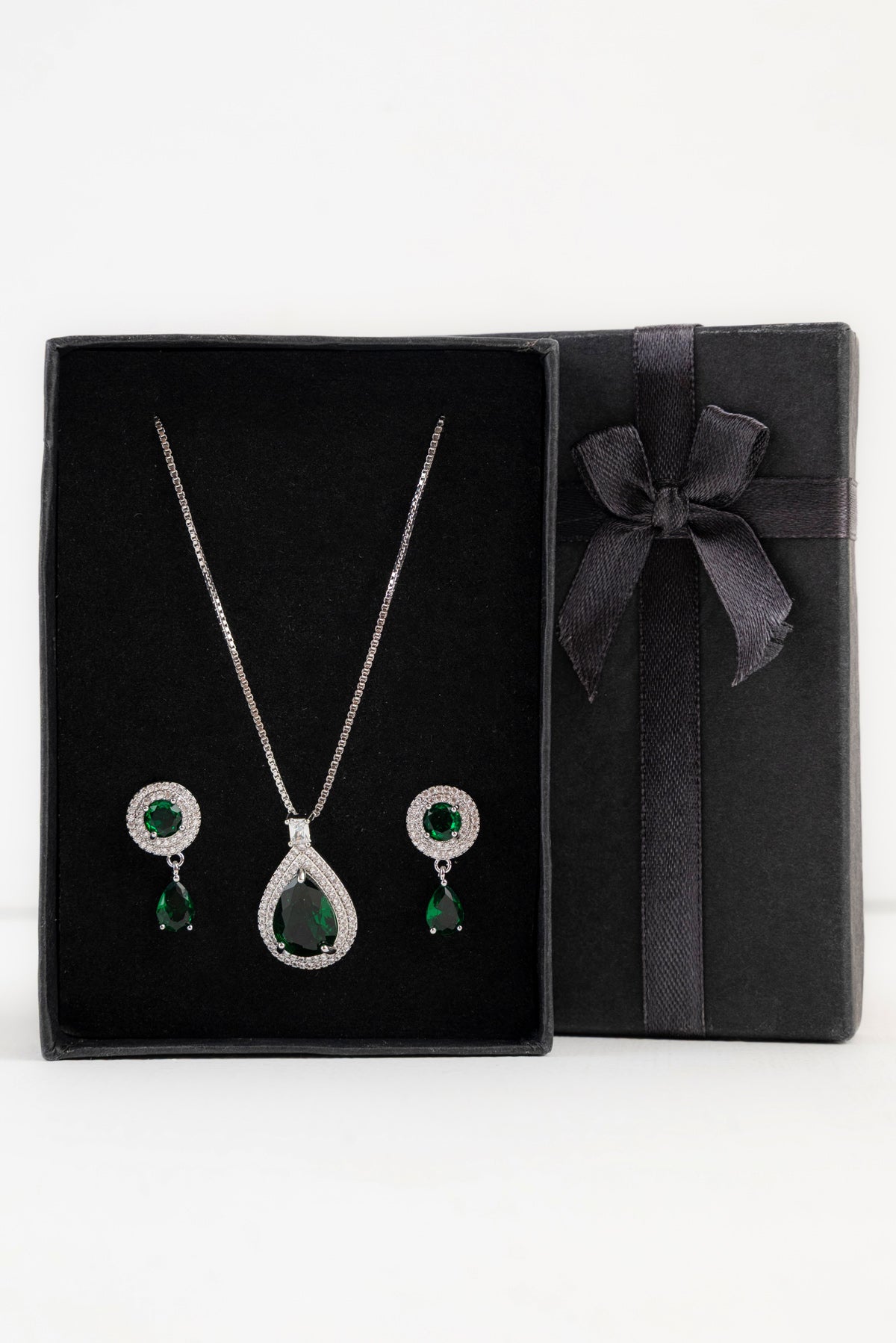 Locket Set - Green - 1043