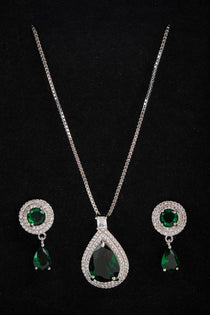 Locket Set - Green - 1043