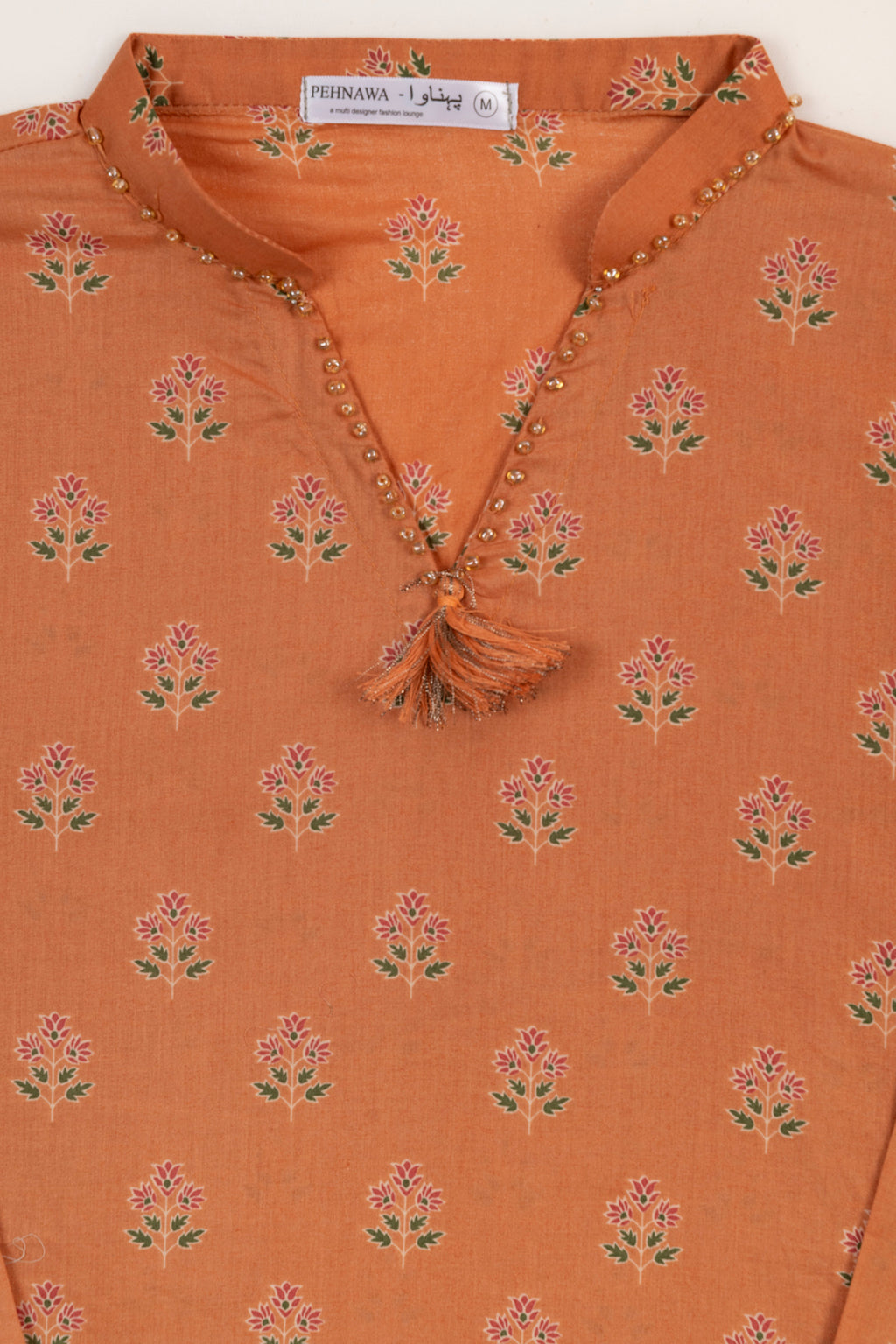 3 Piece - Printed  Lawn Suit - 1039
