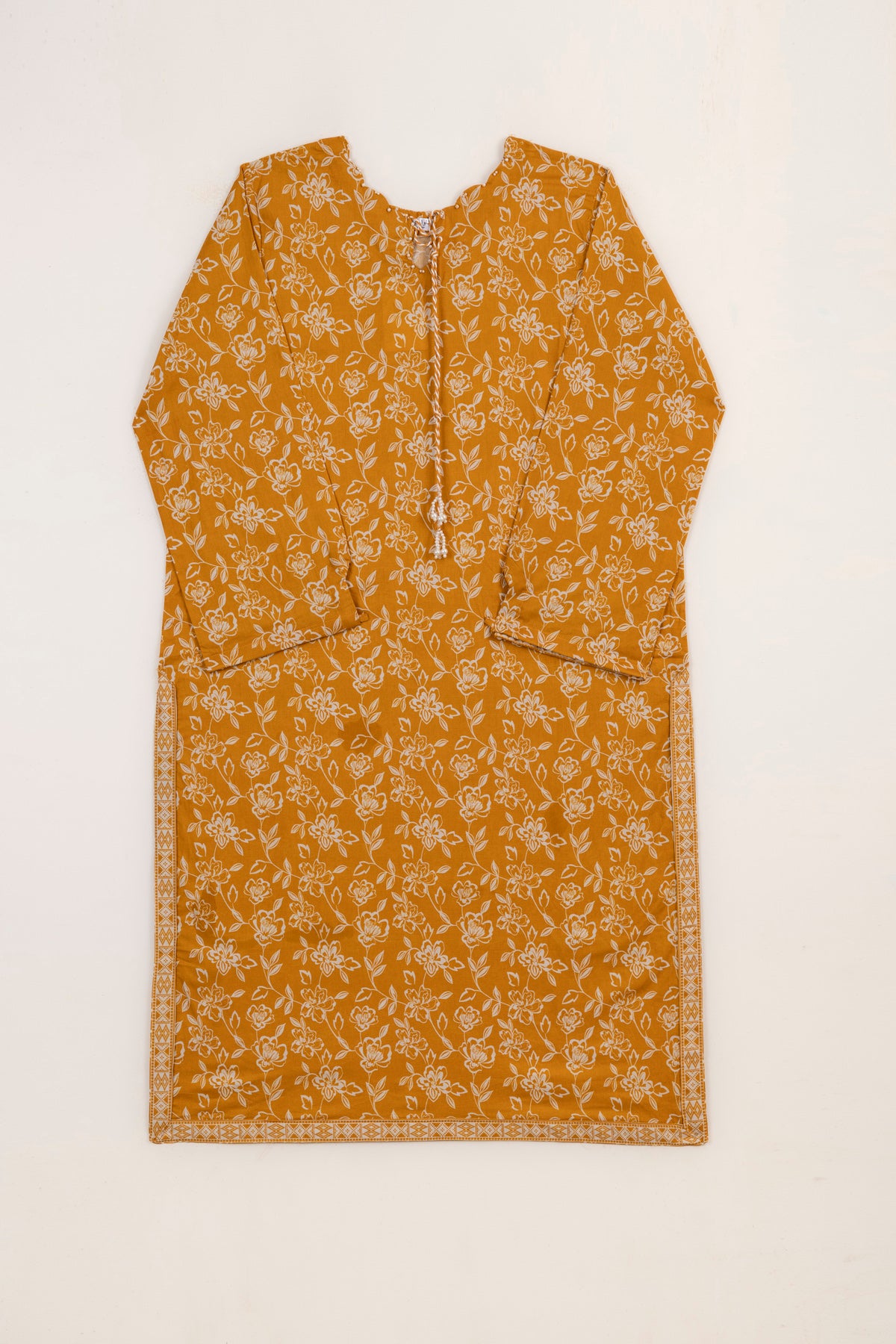 3 Piece - Printed  Lawn Suit - 1038