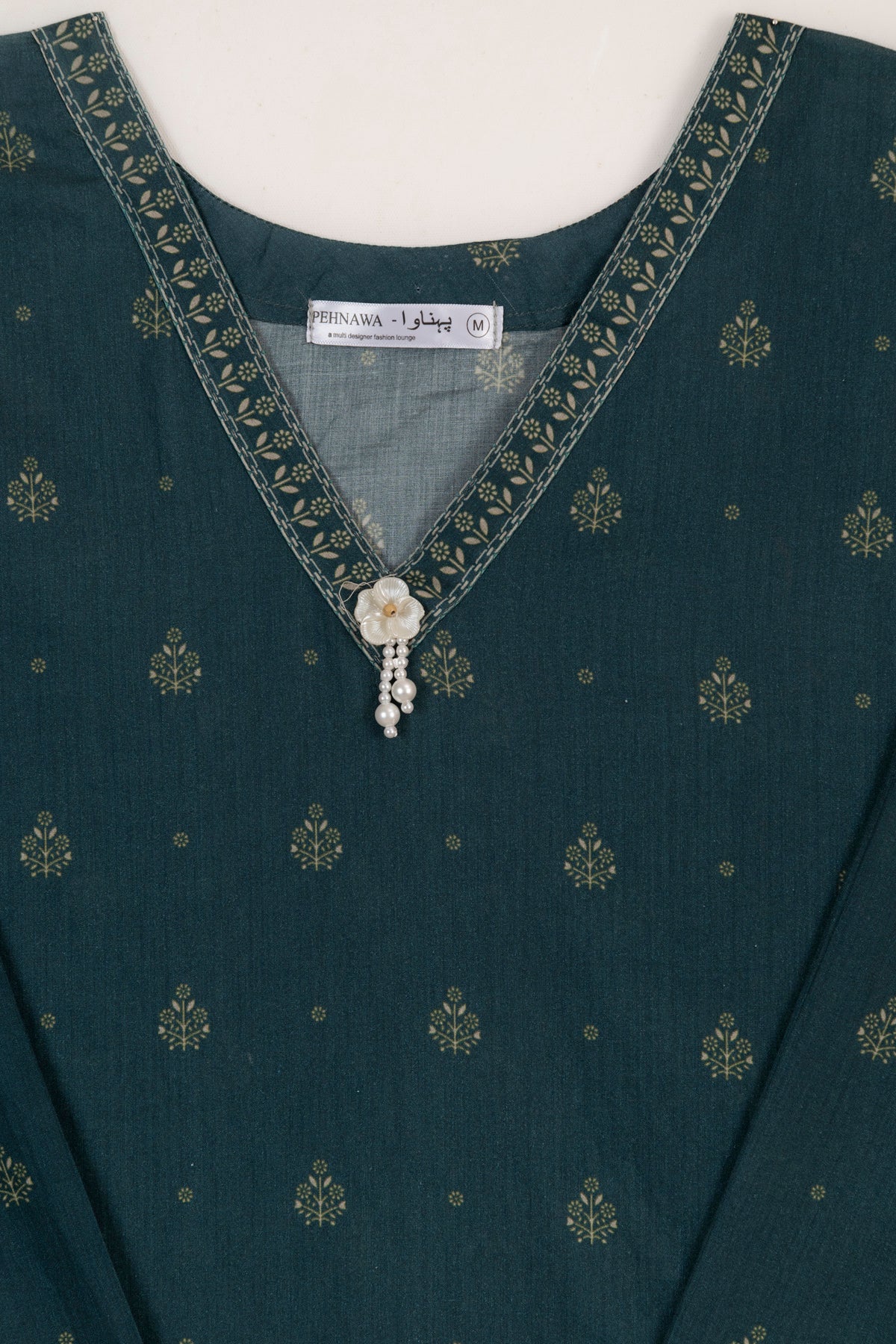3 Piece - Printed  Lawn Suit - 1035 Secondary image