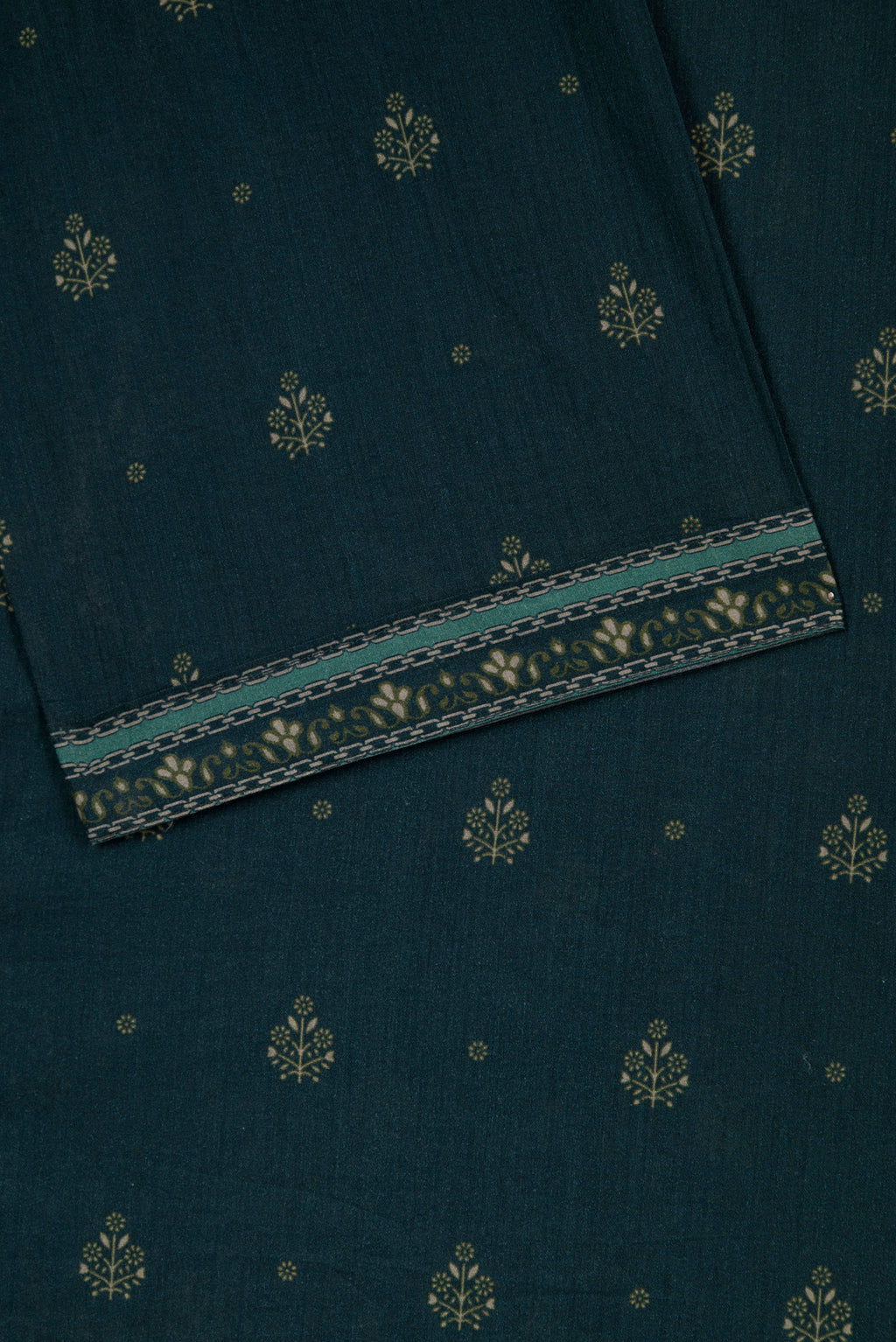 3 Piece - Printed  Lawn Suit - 1035