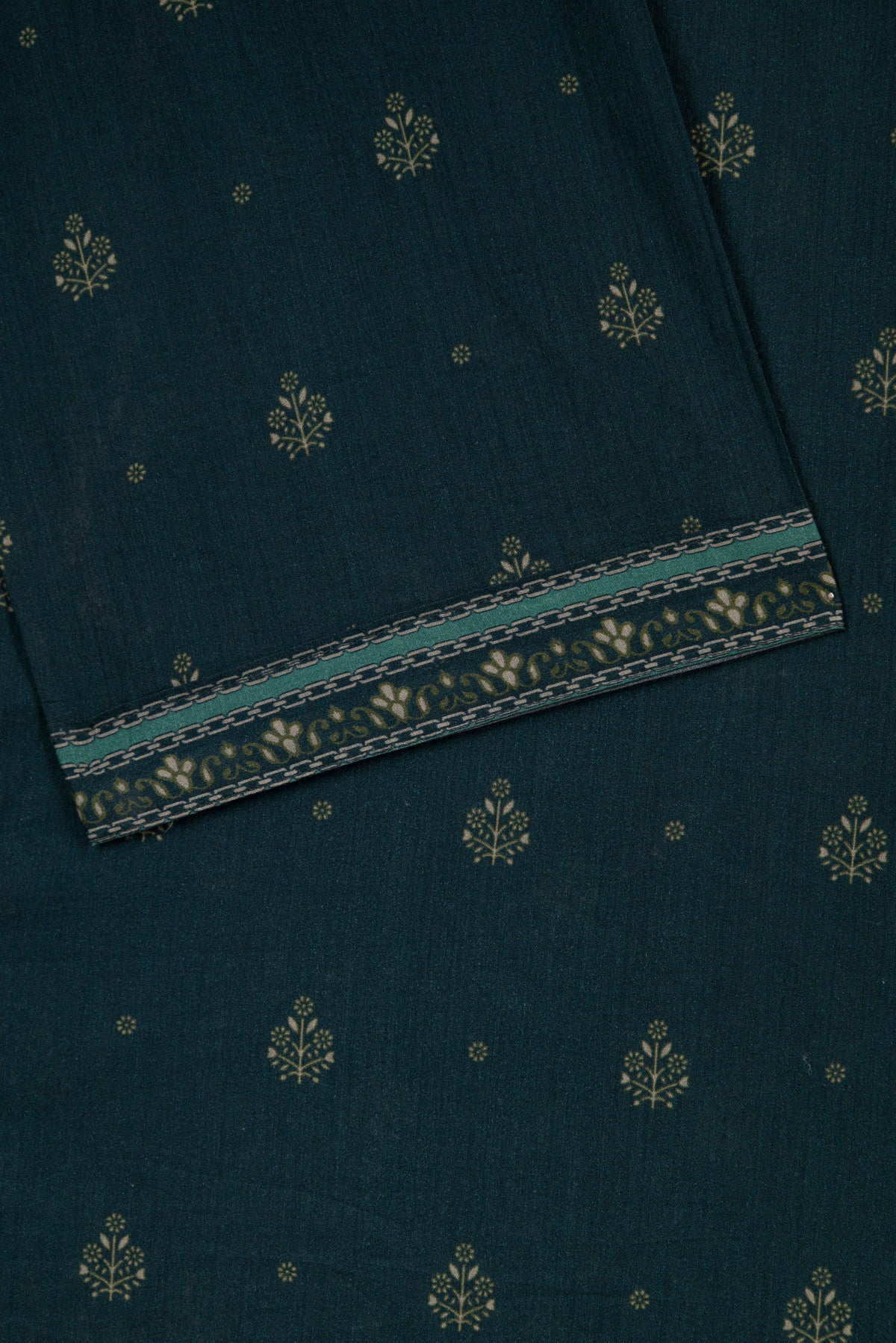 3 Piece - Printed  Lawn Suit - 1035