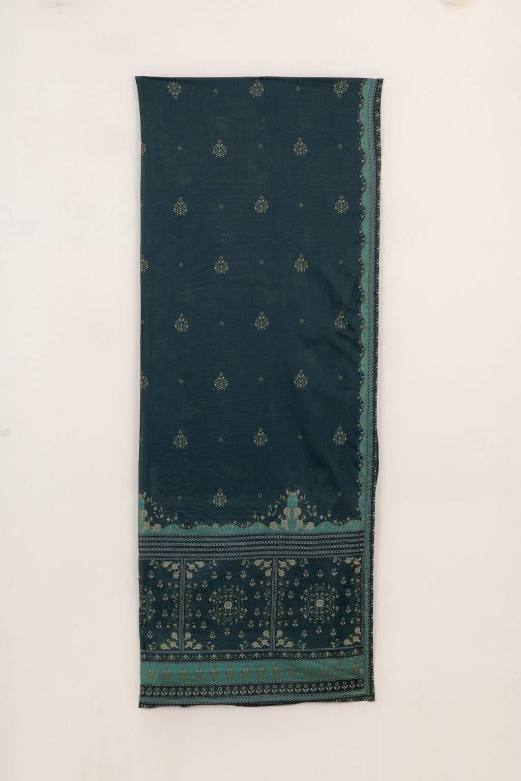 3 Piece - Printed  Lawn Suit - 1035