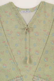 3 Piece - Printed  Lawn Suit - 1034