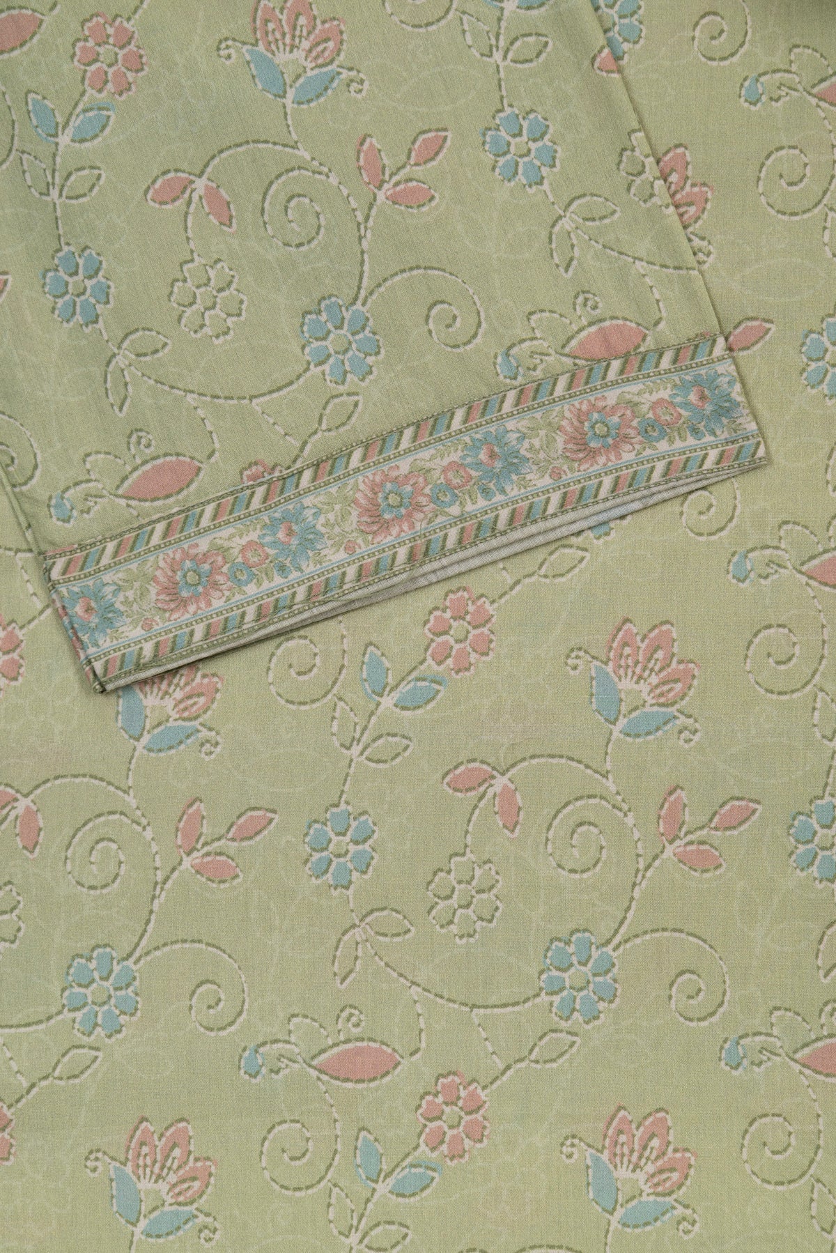 3 Piece - Printed  Lawn Suit - 1034