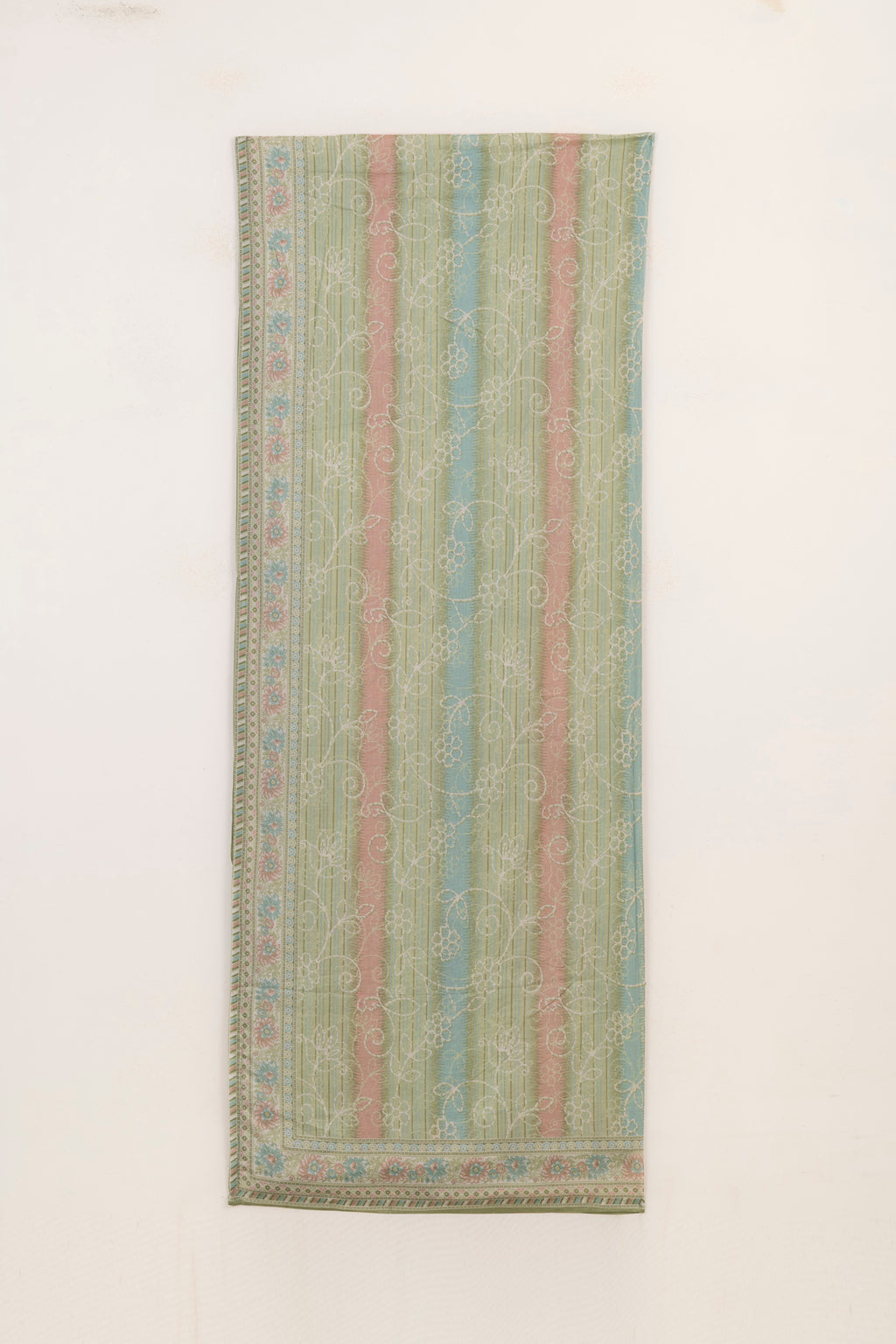 3 Piece - Printed  Lawn Suit - 1034