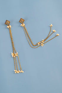 Kashmiri Earing - Golden