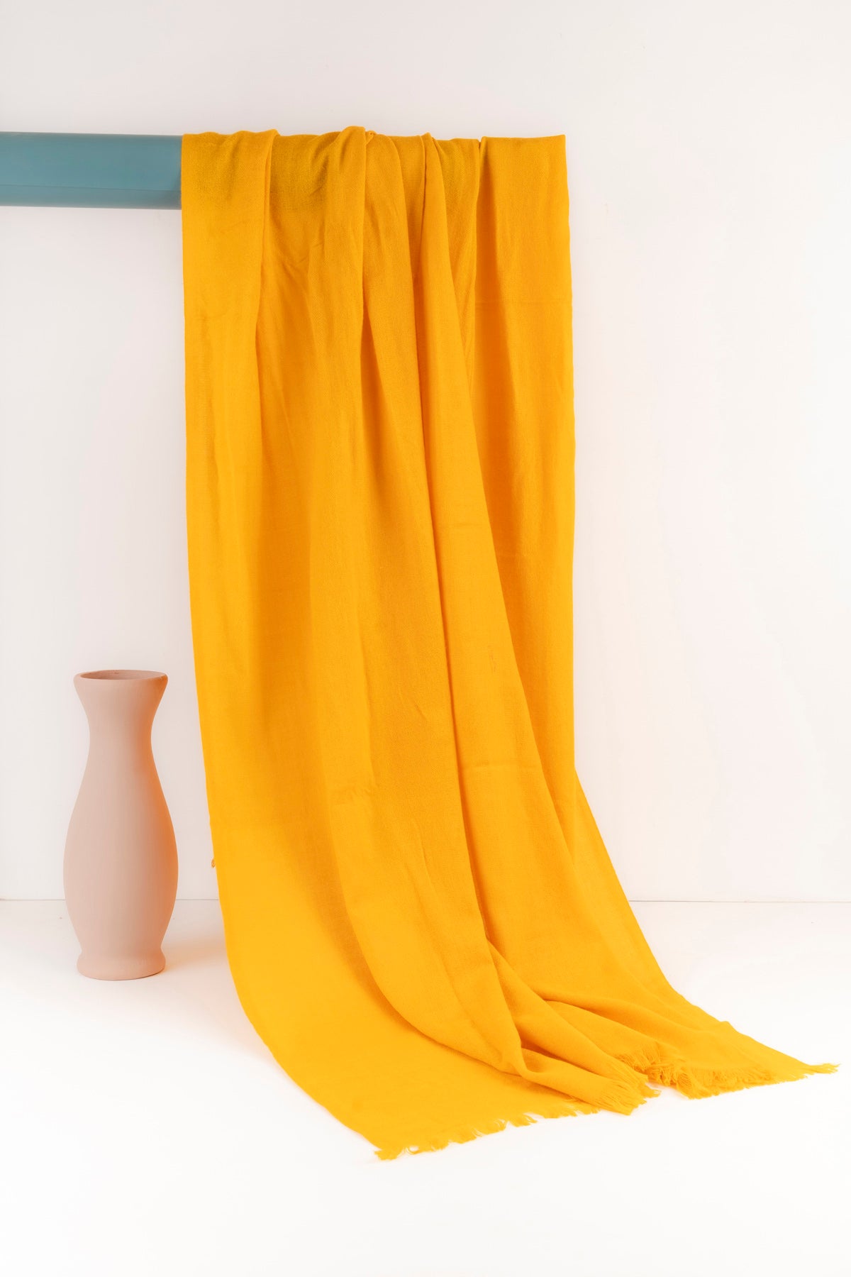 Wool Shawl  - Mustard - 1019 Main image