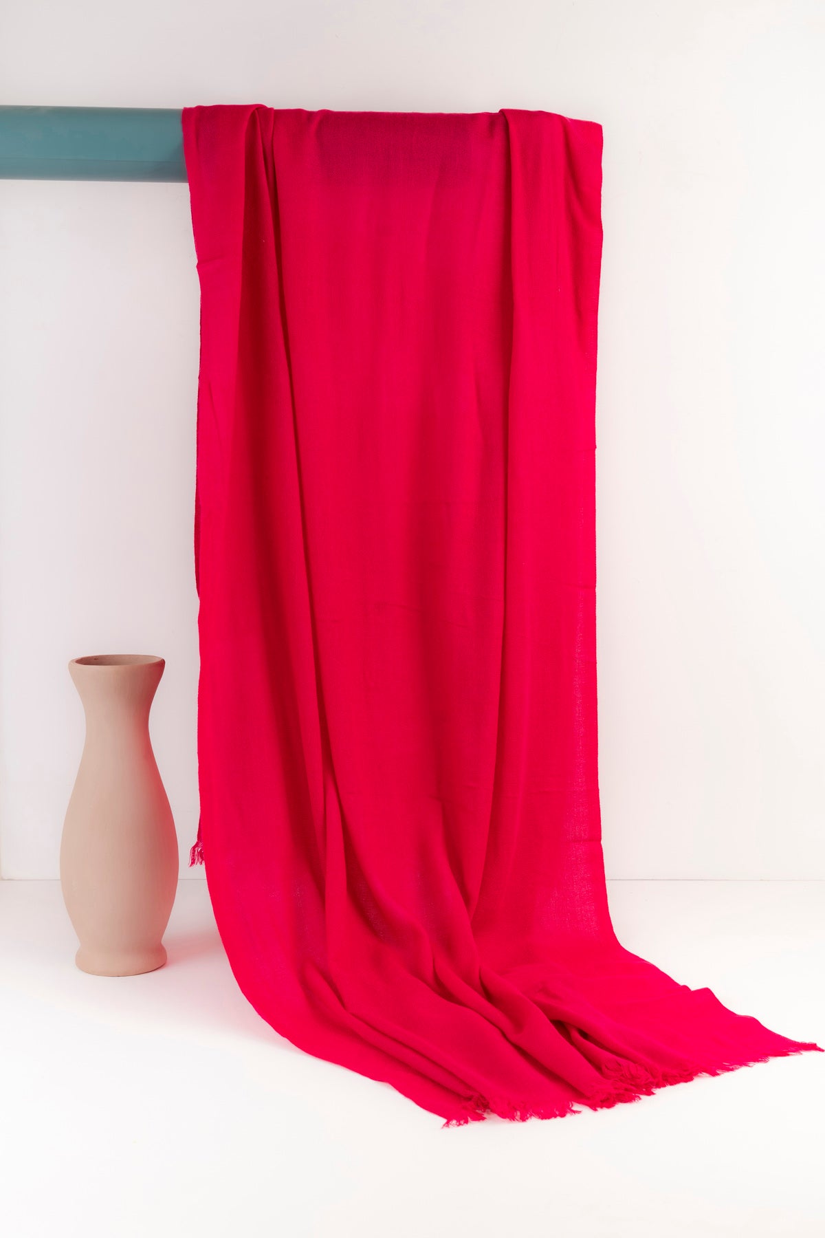 Wool Shawl  - Pink - 1024 Main image