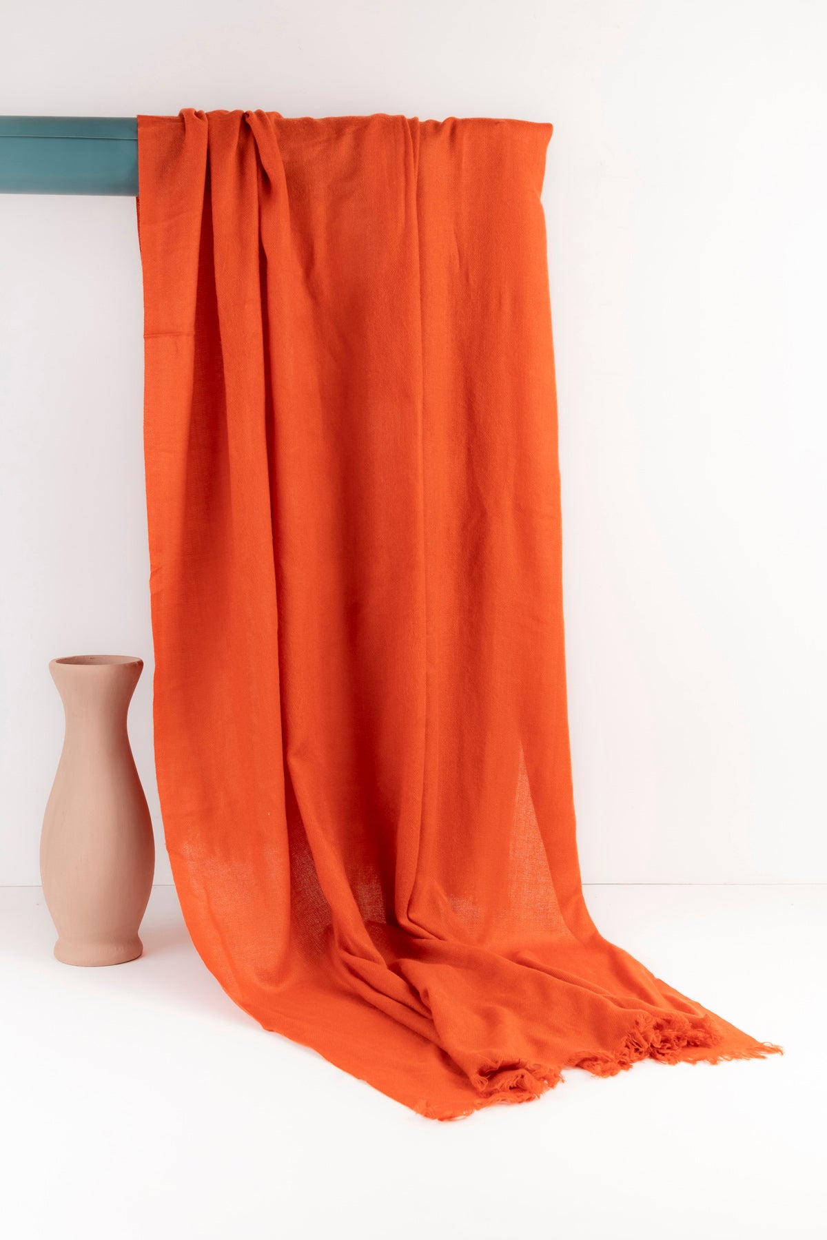 Wool Shawl  - Rust - 1021 Main image